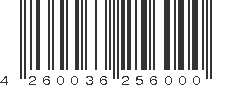 EAN 4260036256000