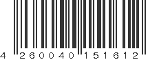 EAN 4260040151612