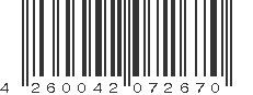 EAN 4260042072670