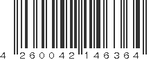 EAN 4260042146364