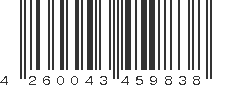 EAN 4260043459838