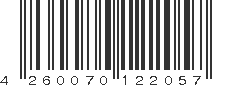 EAN 4260070122057