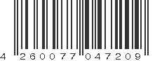 EAN 4260077047209