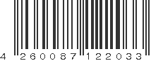 EAN 4260087122033
