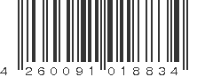 EAN 4260091018834