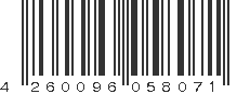 EAN 4260096058071