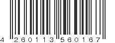 EAN 4260113560167