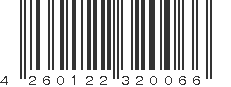 EAN 4260122320066