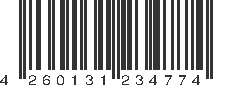 EAN 4260131234774