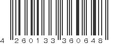 EAN 4260133360648