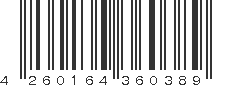 EAN 4260164360389