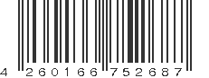 EAN 4260166752687