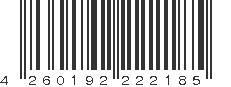 EAN 4260192222185