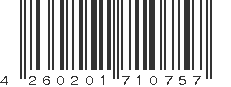 EAN 4260201710757