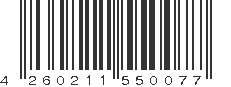 EAN 4260211550077
