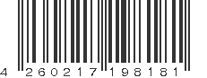 EAN 4260217198181
