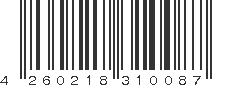 EAN 4260218310087