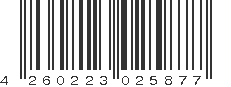 EAN 4260223025877