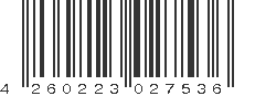 EAN 4260223027536