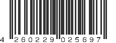 EAN 4260229025697