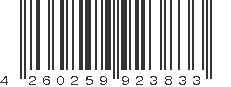 EAN 4260259923833