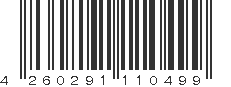 EAN 4260291110499