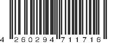 EAN 4260294711716