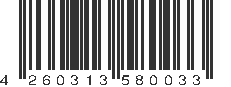 EAN 4260313580033