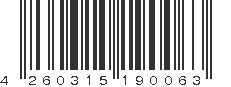 EAN 4260315190063