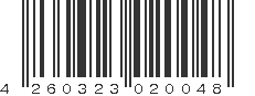 EAN 4260323020048