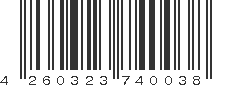 EAN 4260323740038