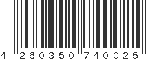 EAN 4260350740025