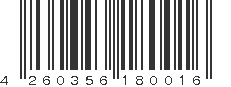 EAN 4260356180016