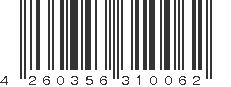 EAN 4260356310062