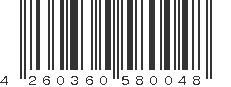 EAN 4260360580048