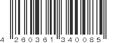 EAN 4260361340085