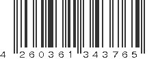 EAN 4260361343765