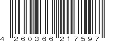 EAN 4260366217597