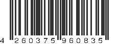 EAN 4260375960835