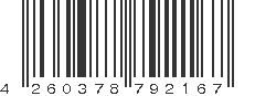 EAN 4260378792167