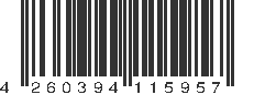 EAN 4260394115957