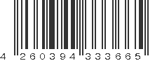 EAN 4260394333665