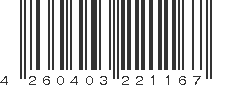 EAN 4260403221167