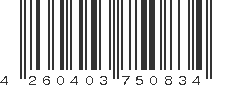 EAN 4260403750834