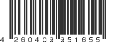 EAN 4260409951655