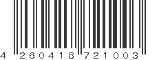 EAN 4260418721003