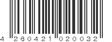 EAN 4260421020032