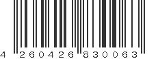 EAN 4260426830063