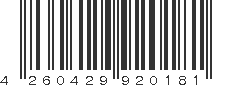 EAN 4260429920181
