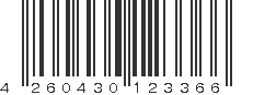 EAN 4260430123366